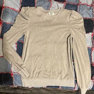 Amalli Talli puff sleeve sweatshirt